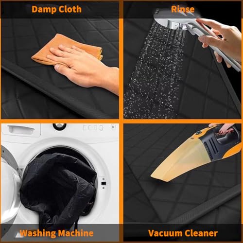 CBBPET Funda de asiento de coche para mascotas 100% impermea