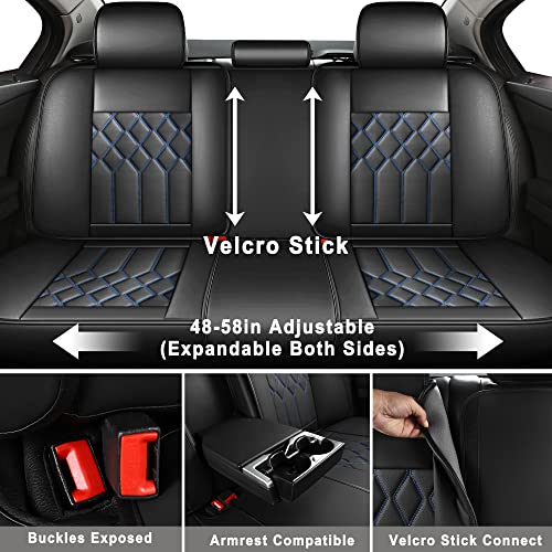 Huidasource Fundas de asiento de automóvil, funda de cojín d