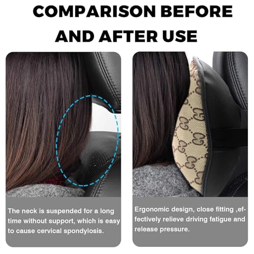 Funda para volante con 2 almohadas para reposacabezas de aut