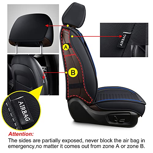 LINGVIDO - Fundas de cuero para asiento de automóvil, transp