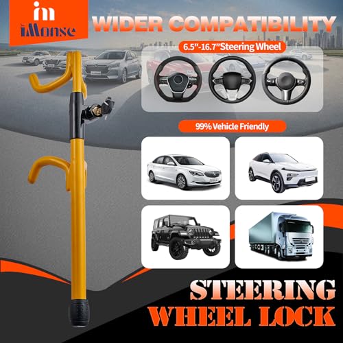 Cerradura para volante antirrobo resistente dispositivo segu