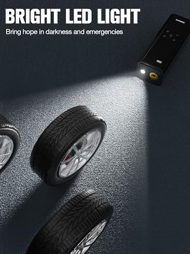 GOOLOO Compresor de aire portátil GT150, inflador de neumáti