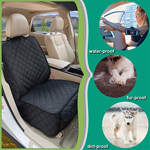 Funda impermeable para asiento delantero de perro, antidesli