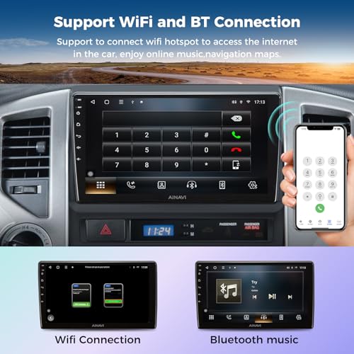 Para Toyota Tacoma Radio Upgrade 2005-2015, pantalla táctil