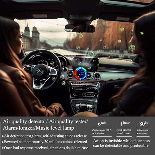 El generador de iones del purificador de aire del coche pued