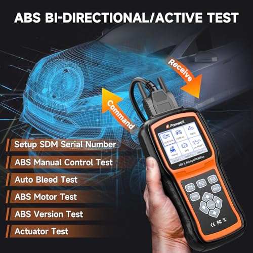 FOXWELL NT630 Plus OBD2 escáner con ABS y SRS función comple