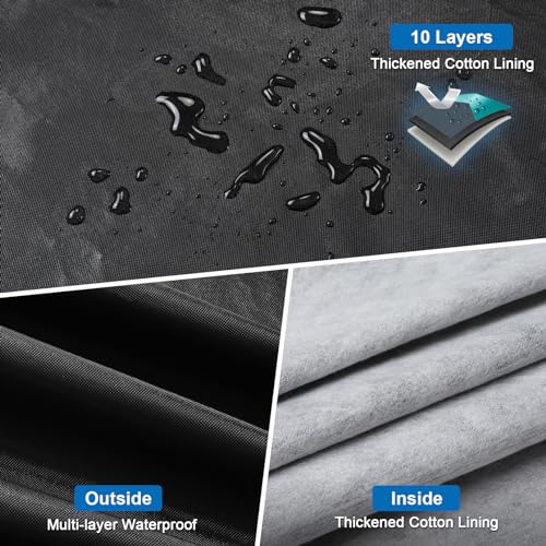 Funda de automóvil de 10 capas impermeable para todo tipo de