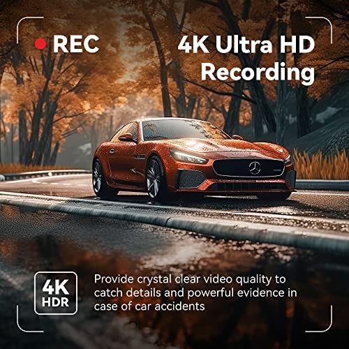 Pelsee P12 Pro 4K Mirror Dash Cam, cámara de espejo retrovis