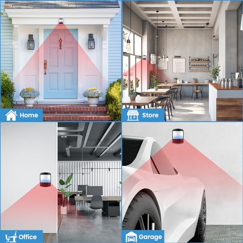 Sensor de movimiento inalámbrico de tamaño mini, detector de