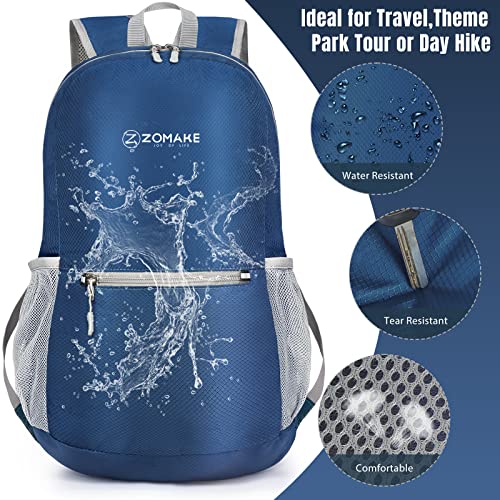 ZOMAKE Mochila ultra ligera y compactable Mochila de senderi