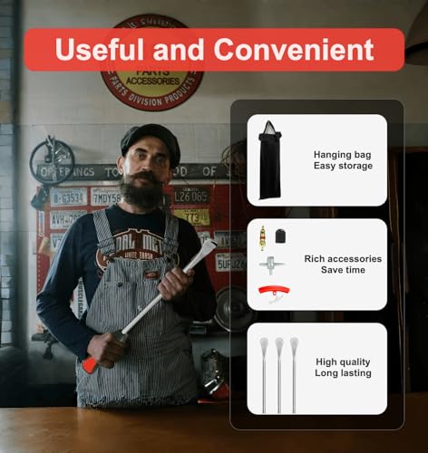 Kit de cambio de neumáticos de motocicleta de 24 piezas con