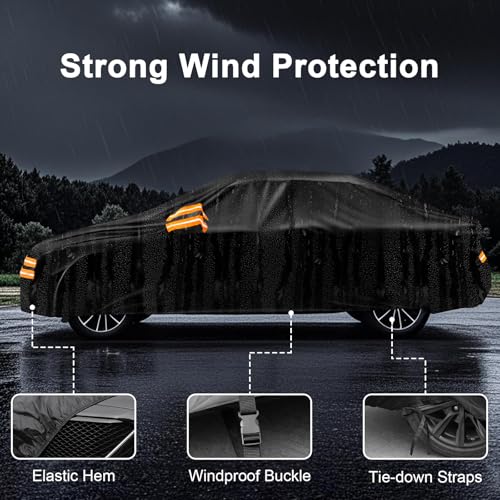Fundas para automóvil, 420D resistentes, impermeables, 6000P