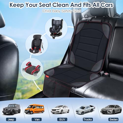 Sinvitron Protector de asiento de automóvil para asiento de