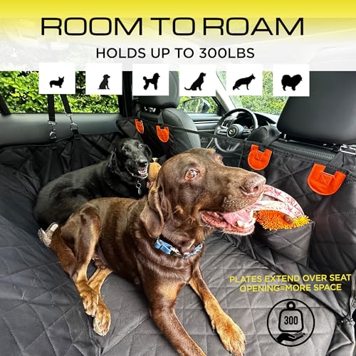 Funda de asiento de coche para perro para asiento trasero |