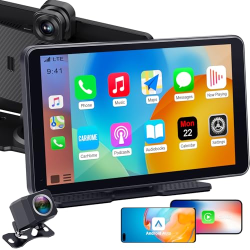Pantalla de coche Carplay portátil para Apple: Android Auto