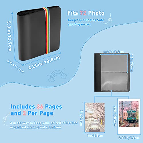 Yinke Álbum de estuche para Polaroid Go 9035/9071/9070 - Min