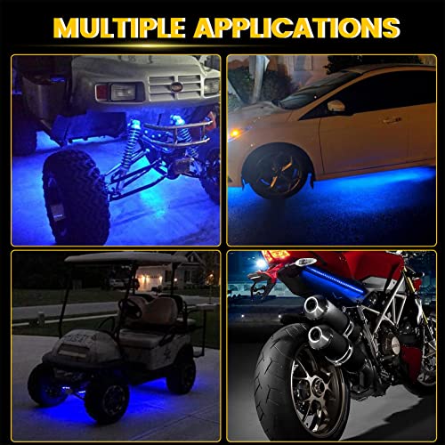 EverBright - Tira de luces LED azules para carrito de golf p
