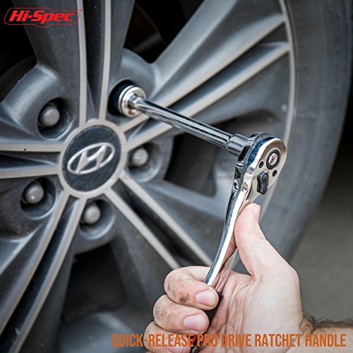 Hi-Spec - Juego de herramienta mecánica para auto (67 piezas