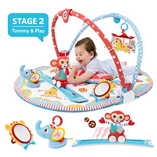 Yookidoo Circus Baby Playmat Gym. con móvil motorizado musical, almoha