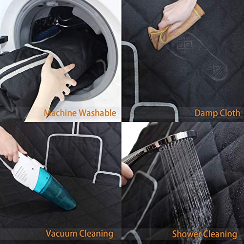 Funda de asiento trasero de automóvil para perro, antidesliz