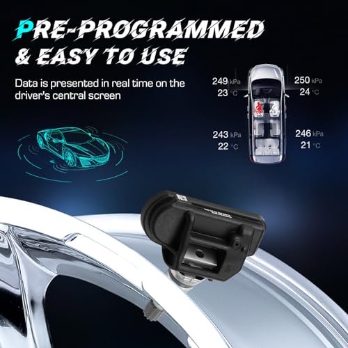 Youxmoto Sensor TPMS de presión de neumáticos apto para Merc