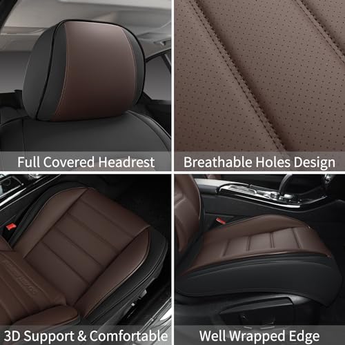 Fundas de asiento delantero de automóvil, 2 fundas universal