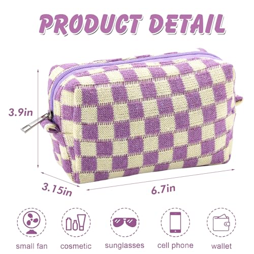 Bolsa de maquillaje para mujer, bolsa de cosméticos de gran