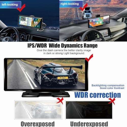 La pantalla inalámbrica portátil para automóvil funciona con