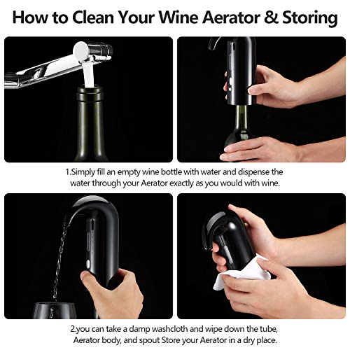 Decantador de vino, apto para jarra de vino tinto, regalo de