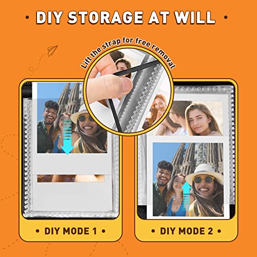 YINKE Álbum de fotos de bolsillo para Polaroid Go Film y Pol
