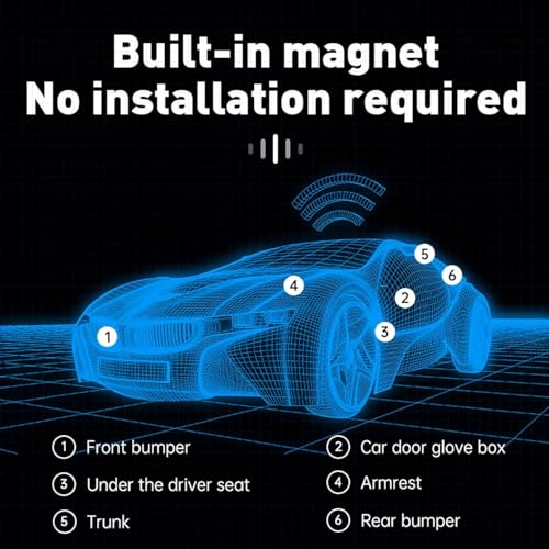 Rastreador GPS para vehículos, sin tarifa mensual, no requie