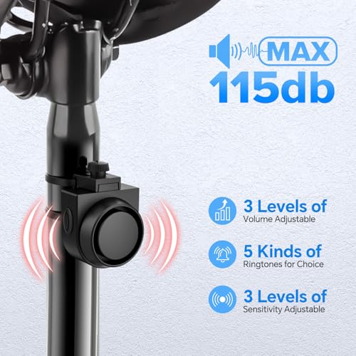 Sistema de alarma antirrobo inteligente: alarmas con control