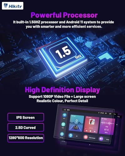 Estéreo inalámbrico Carplay de 2+64 GB para radio Android To
