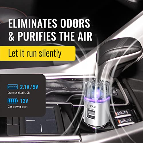 UTILE Purificador ionizador de olores para automóvil con car