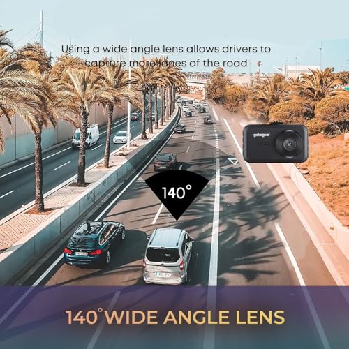 Orbit D111 1080P Full HD Dash Cam con pantalla de 3 pulgadas