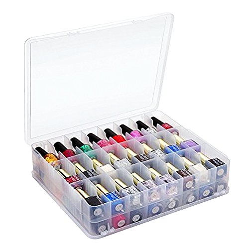 Kissbuty Organizador universal de esmalte de uñas para 48 bo
