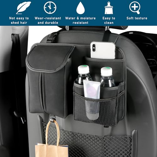 Organizador de asiento trasero de automóvil, organizador aut