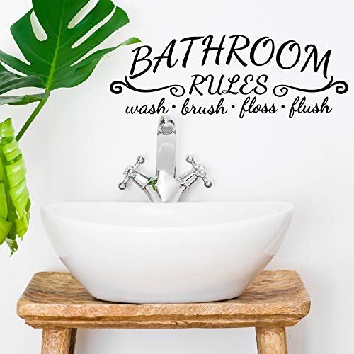 Zonon 2 calcomanías de pared de baño, para remojar, relajars