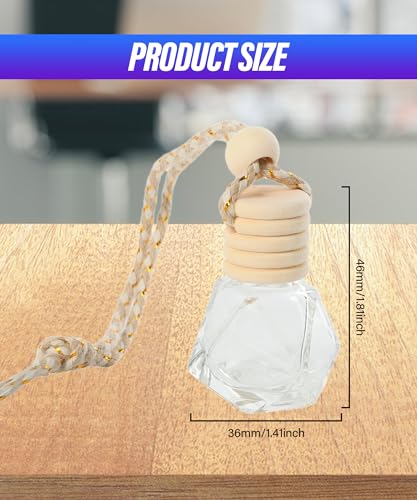 ESEWALAS 5 ambientadores para automóvil, difusor de aceite e