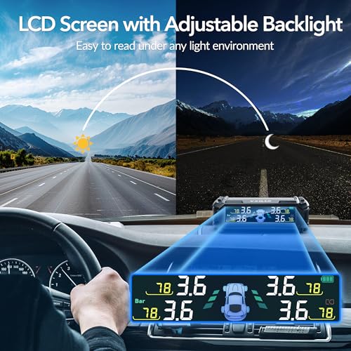 VXDAS RV Accessories Sistema de monitoreo de presión de neum
