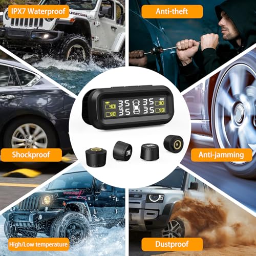 SEACOT Solar TPMS Sistema de monitoreo de presión de neumáti