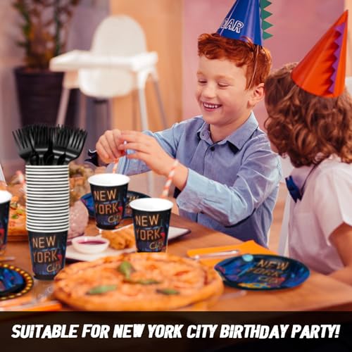 Zubebe 120 piezas de suministros para fiesta de cumpleaños d