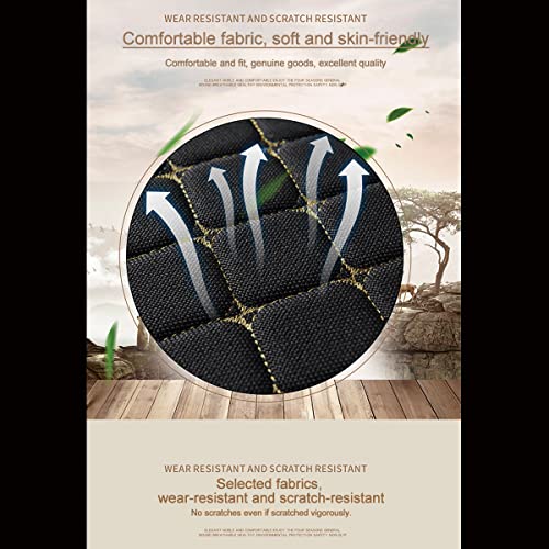 Fundas de asiento de automóvil, cojín largo para asiento tra