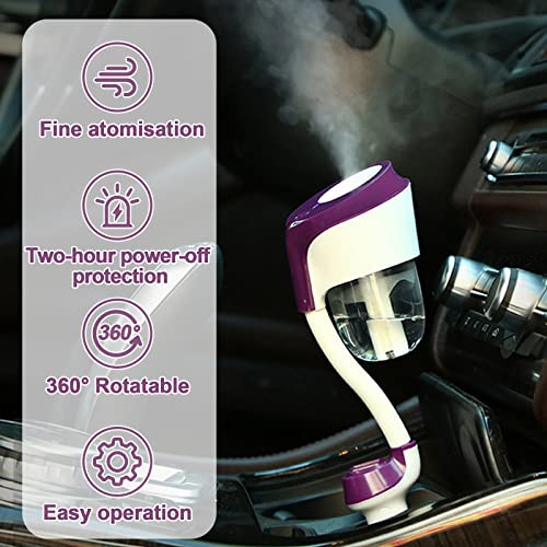 MIGHTYDUTY Difusor de aceite para automóvil con adaptador de