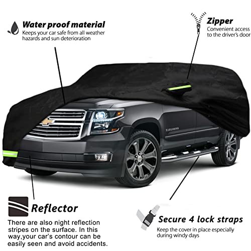YIXIN Funda impermeable para automóvil Chevy Suburban/GMC Yu