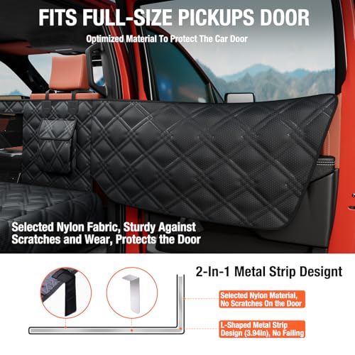Extensor de asiento trasero de camión para perros, funda imp