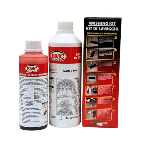 BMC (WA250-500) Kit completo de lavado de filtro de aire aut