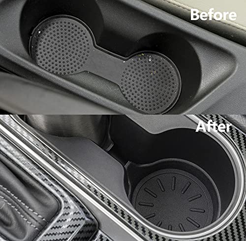 Car Cup Holder Coasters Silicone, Coaster for Car Cupholder,