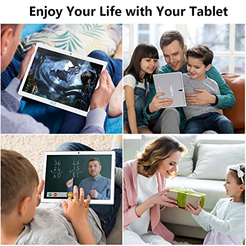 Tablet Tablet Android 13 de 10.1 pulgadas, 64 GB de ROM + 4