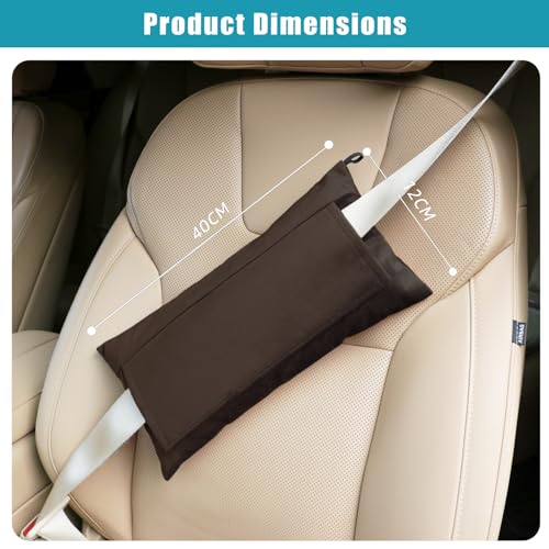 Almohada de cinturón de seguridad súper suave, almohada para